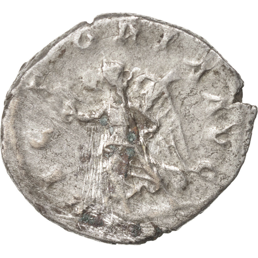 Coin, Trajan Decius, Antoninianus, 250, Roma, EF(40-45), Billon, RIC:29c