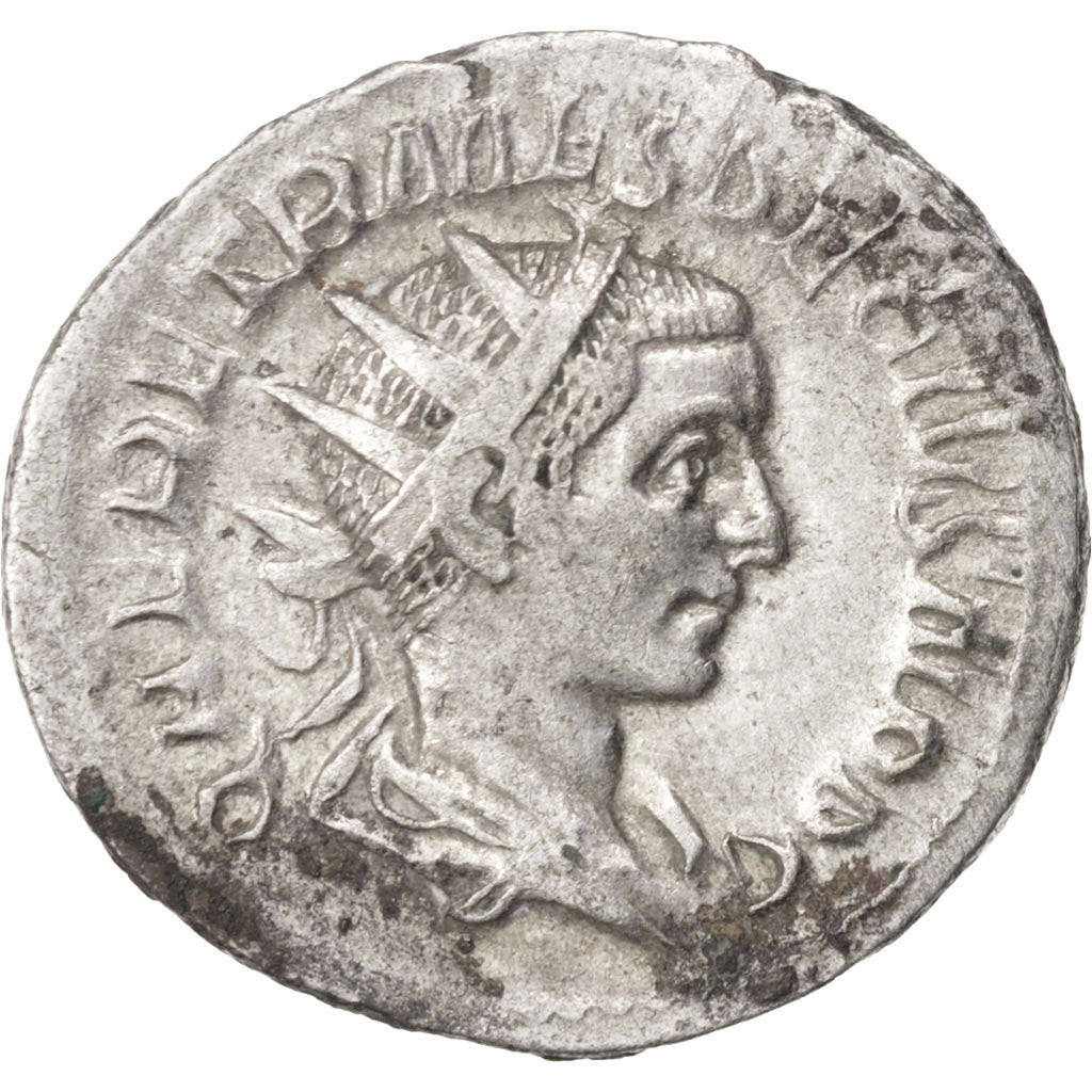 Herennius Etruscus, Antoninianus, 251, Roma, EF(40-45), Billon, RIC:146