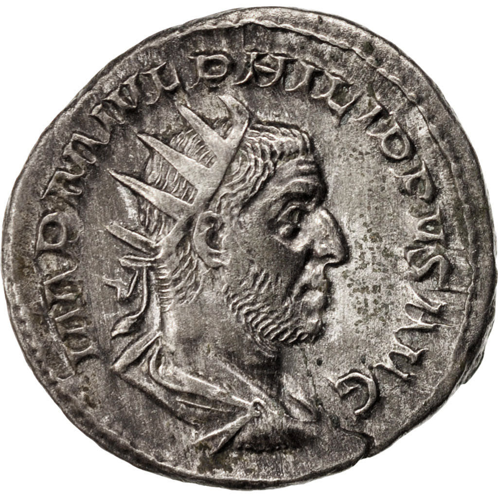 Moneta, Philip I, Antoninianus, 246, Roma, AU(50-53), Bilon, RIC:27b