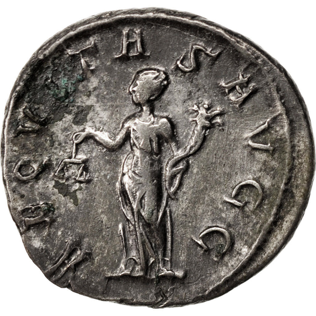 Moneta, Philip I, Antoninianus, 246, Roma, AU(50-53), Bilon, RIC:27b