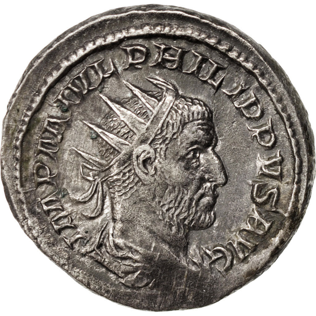 Moneda, Philip I, Antoninianus, 247, Roma, EBC, Vellón