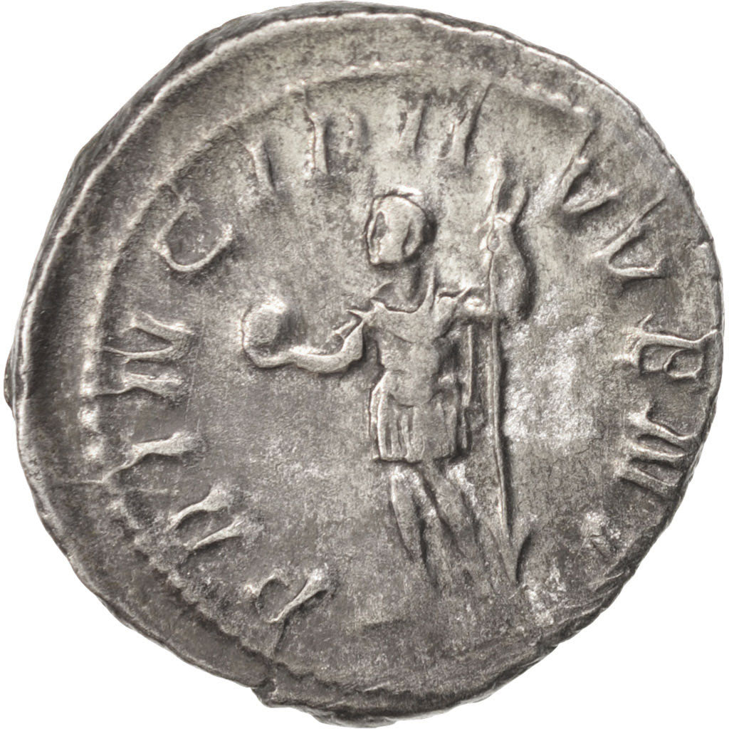 Coin, Philip II, Antoninianus, 246, Roma, AU(50-53), Billon, RIC:218d