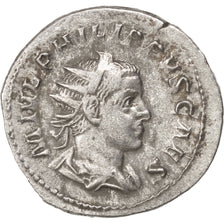 Coin, Philip II, Antoninianus, 245, Roma, AU(50-53), Billon, RIC:216
