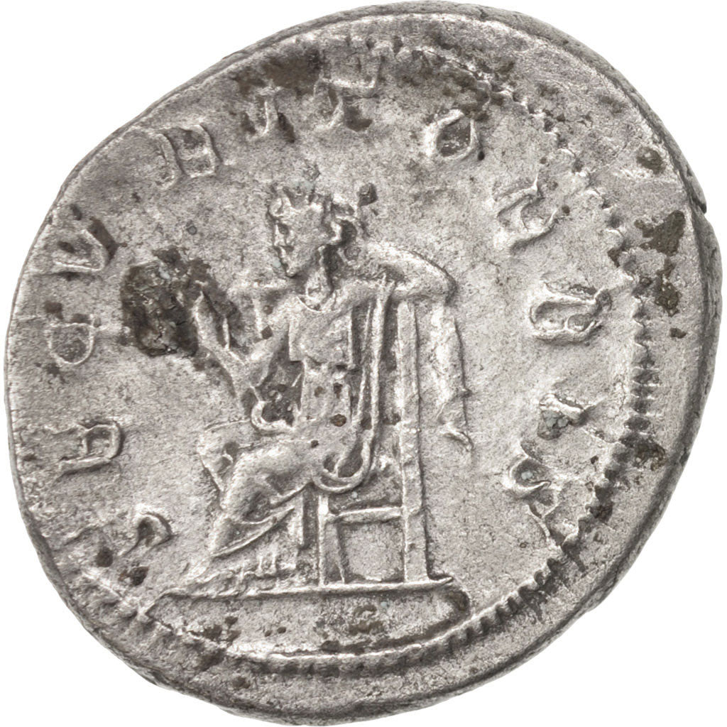 Moneta, Philip I, Antoninianus, 245, Roma, AU(50-53), Bilon, RIC:48b