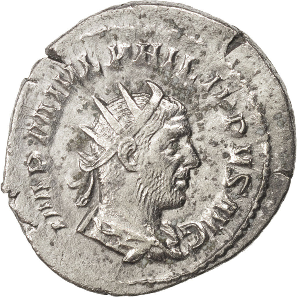 Coin, Philip I, Antoninianus, 247, Roma, EF(40-45), Billon, RIC:45