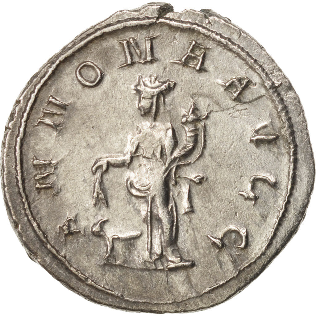 Coin, Philip I, Antoninianus, 247, Roma, AU(55-58), Billon, RIC:29