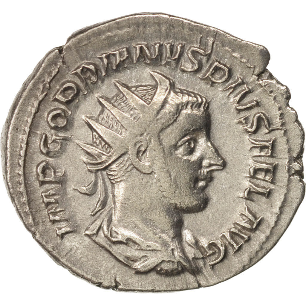 Moneda, Gordian III, Antoninianus, 244, Roma, MBC+, Vellón, RIC:145