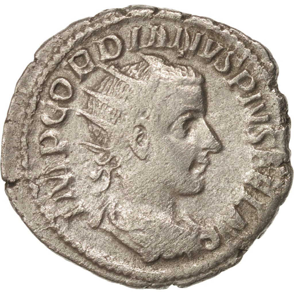 Moneda, Gordian III, Antoninianus, 239, Roma, MBC, Vellón, RIC:70
