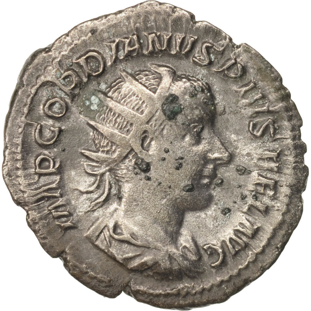 Coin, Gordian III, Antoninianus, 239, Roma, AU(50-53), Billon, RIC:70