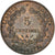 Coin, France, Cérès, 5 Centimes, 1880, Paris, MS(60-62), Bronze, KM:821.1