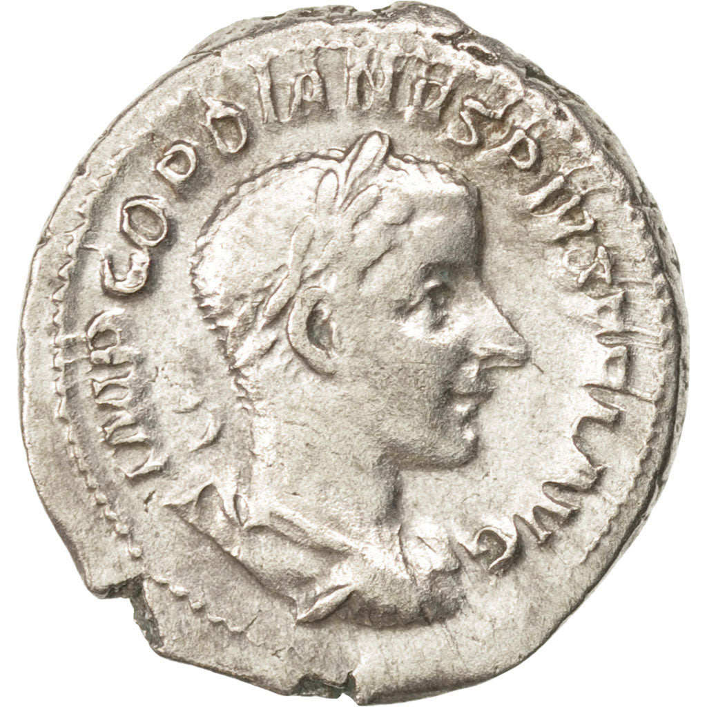 Münze, Gordian III, Denarius, 240, Roma, SS, Silber, RIC:111