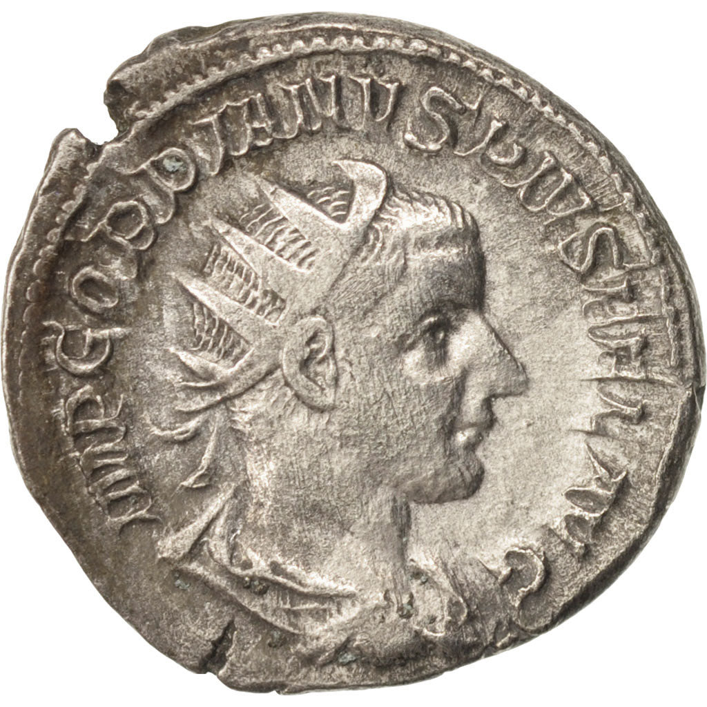 Coin, Gordian III, Antoninianus, 240, Roma, EF(40-45), Billon, RIC:83