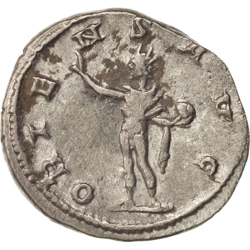 Coin, Gordian III, Antoninianus, AD 242, Roma, AU(50-53), Billon, RIC:213