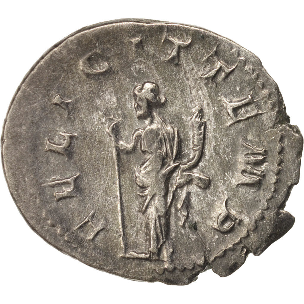 Coin, Gordian III, Antoninianus, 244, Roma, AU(50-53), Billon, RIC:140