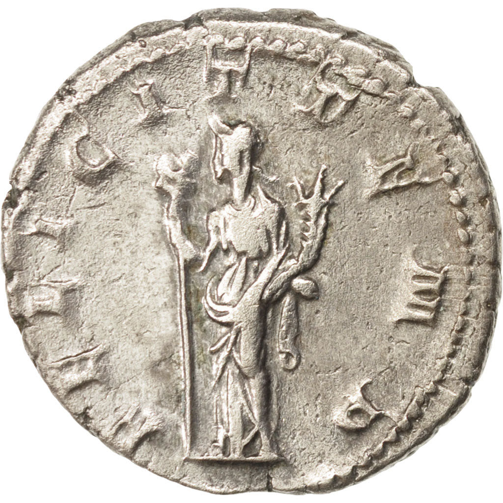 Coin, Gordian III, Antoninianus, 244, Roma, AU(50-53), Billon, RIC:140
