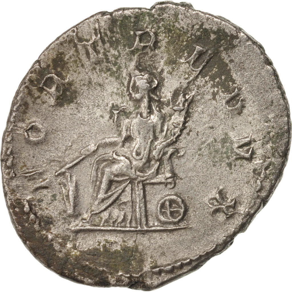 Coin, Gordian III, Antoninianus, 244, Roma, VF(30-35), Billon, RIC:143