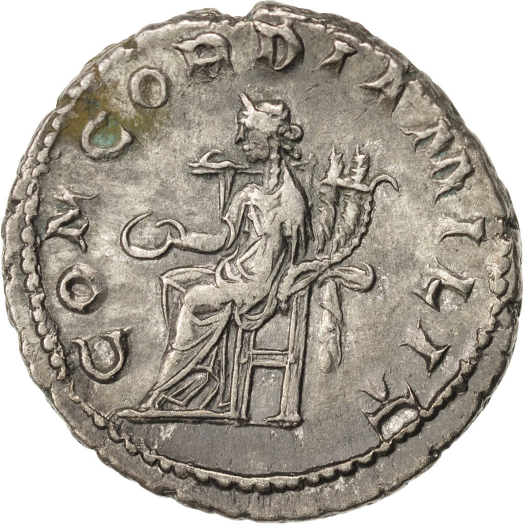 Coin, Gordian III, Antoninianus, 239, Roma, EF(40-45), Billon, RIC:65