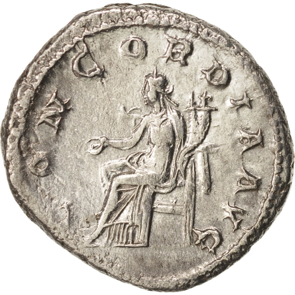 Coin, Gordian III, Antoninianus, 239, Roma, AU(50-53), Billon, RIC:35
