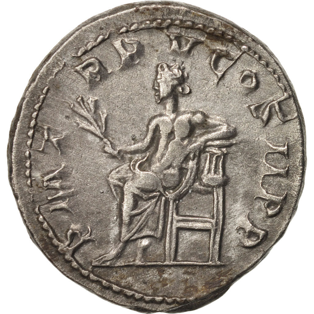 Coin, Gordian III, Antoninianus, AD 242, Roma, AU(50-53), Billon, RIC:89