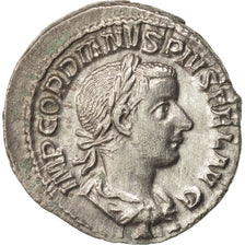 Coin, Gordian III, Denarius, 241, Roma, AU(55-58), Silver, RIC:129
