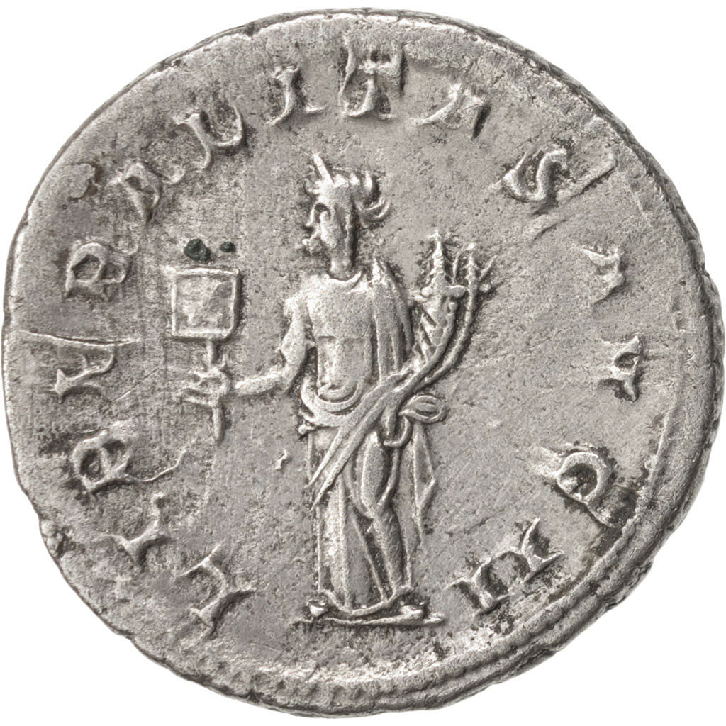 Moneta, Gordian III, Antoninianus, 239, Roma, AU(55-58), Bilon, RIC:53