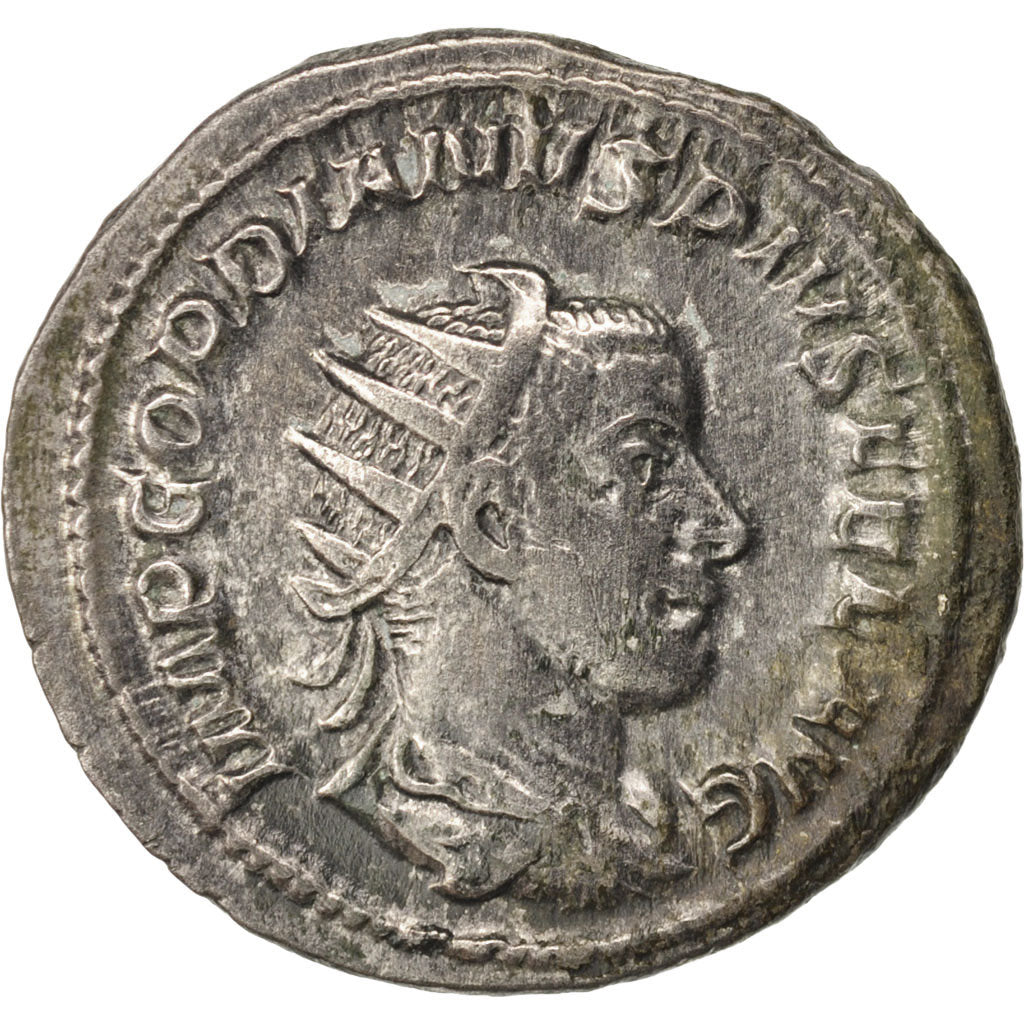 Moneta, Gordian III, Antoninianus, 243, Roma, BB+, Biglione, RIC:153