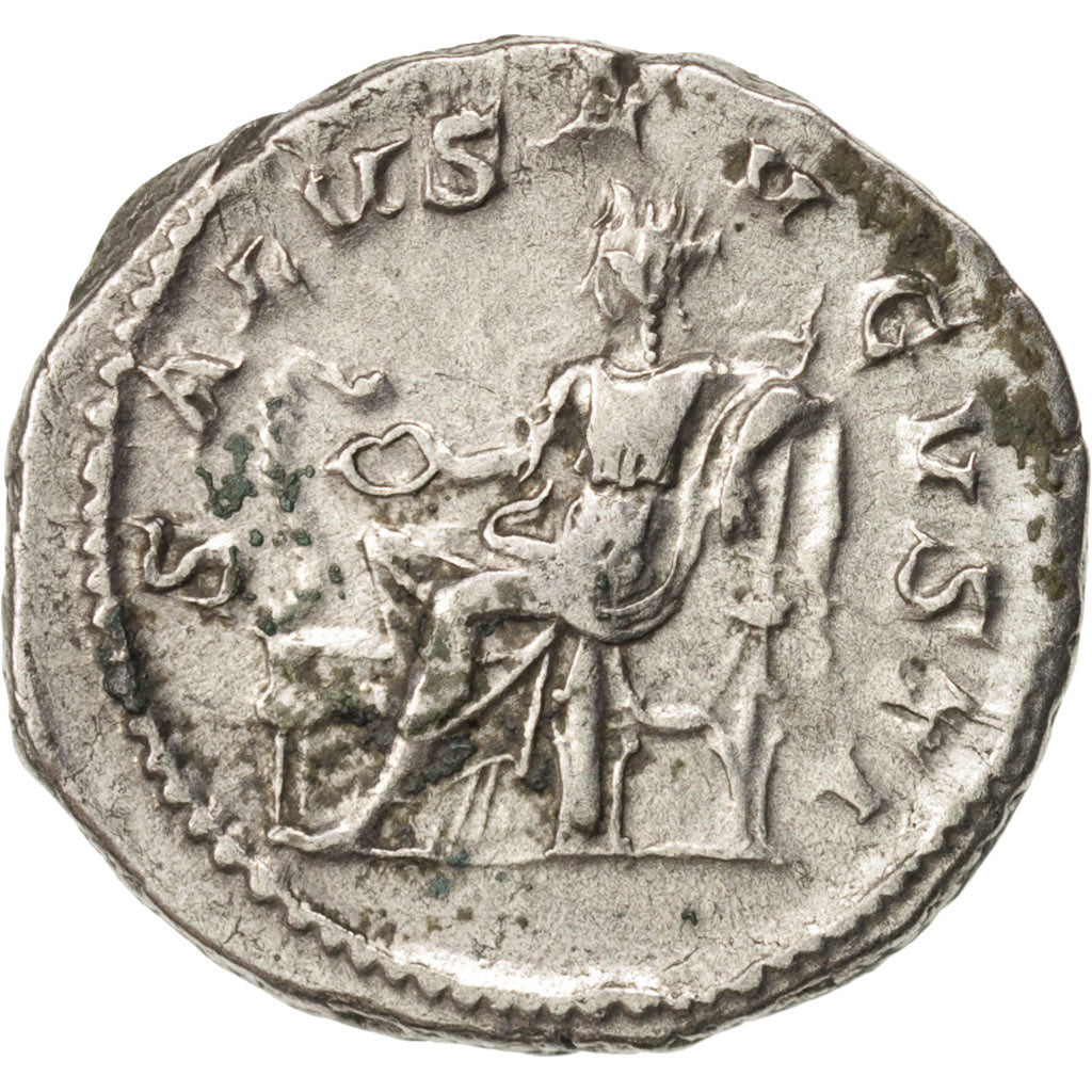 Coin, Maximinus I Thrax, Denarius, 235, Roma, AU(50-53), Silver, RIC:14