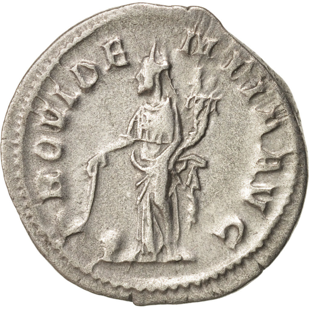 Coin, Maximinus I Thrax, Denarius, AD 236, Roma, EF(40-45), Silver, RIC:13