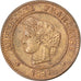 Münze, Frankreich, Cérès, 5 Centimes, 1894, Paris, VZ, Bronze, KM:821.1