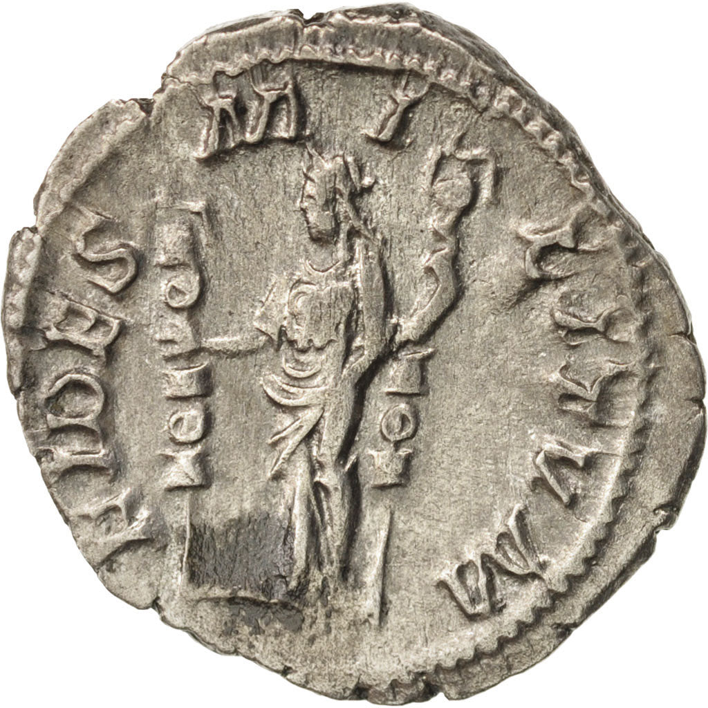 Maximinus I, Denarius, 236, Roma, AU(50-53), Silver, RIC:18a