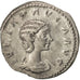 Julia Paula, Denarius, 220, Roma, AU(50-53), Silver, RIC:216
