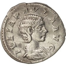 Julia Paula, Denarius, 220, Roma, AU(50-53), Silver, RIC:211