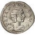 Julia Paula, Denarius, 220, Roma, AU(50-53), Silver, RIC:211