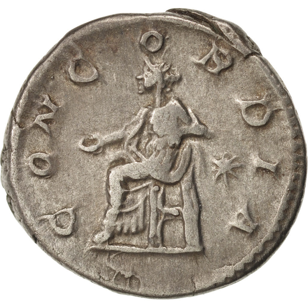 Julia Paula, Denarius, 220, Roma, AU(50-53), Silver, RIC:211