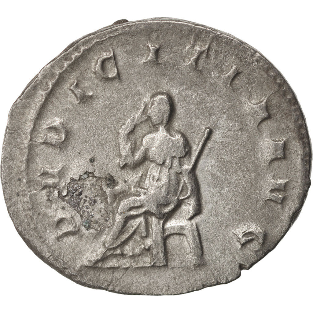 Moneta, Herennia Etruscilla, Antoninianus, 250, Roma, BB, Biglione, RIC:59b