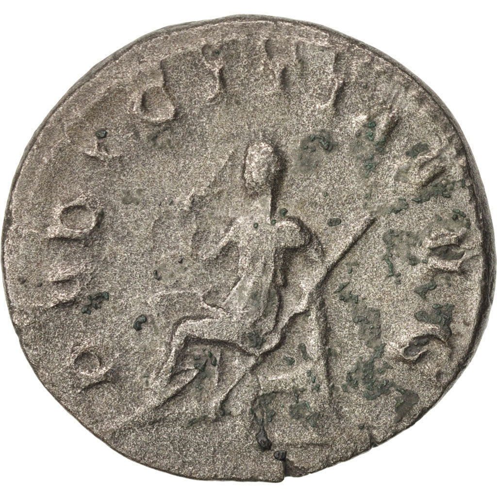 Moneta, Herennia Etruscilla, Antoninianus, 250, Roma, BB, Biglione, RIC:59b