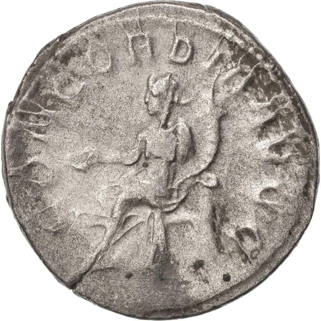 Moneta, Otacilia Severa, Antoninianus, 247, Roma, BB, Biglione, RIC:125c