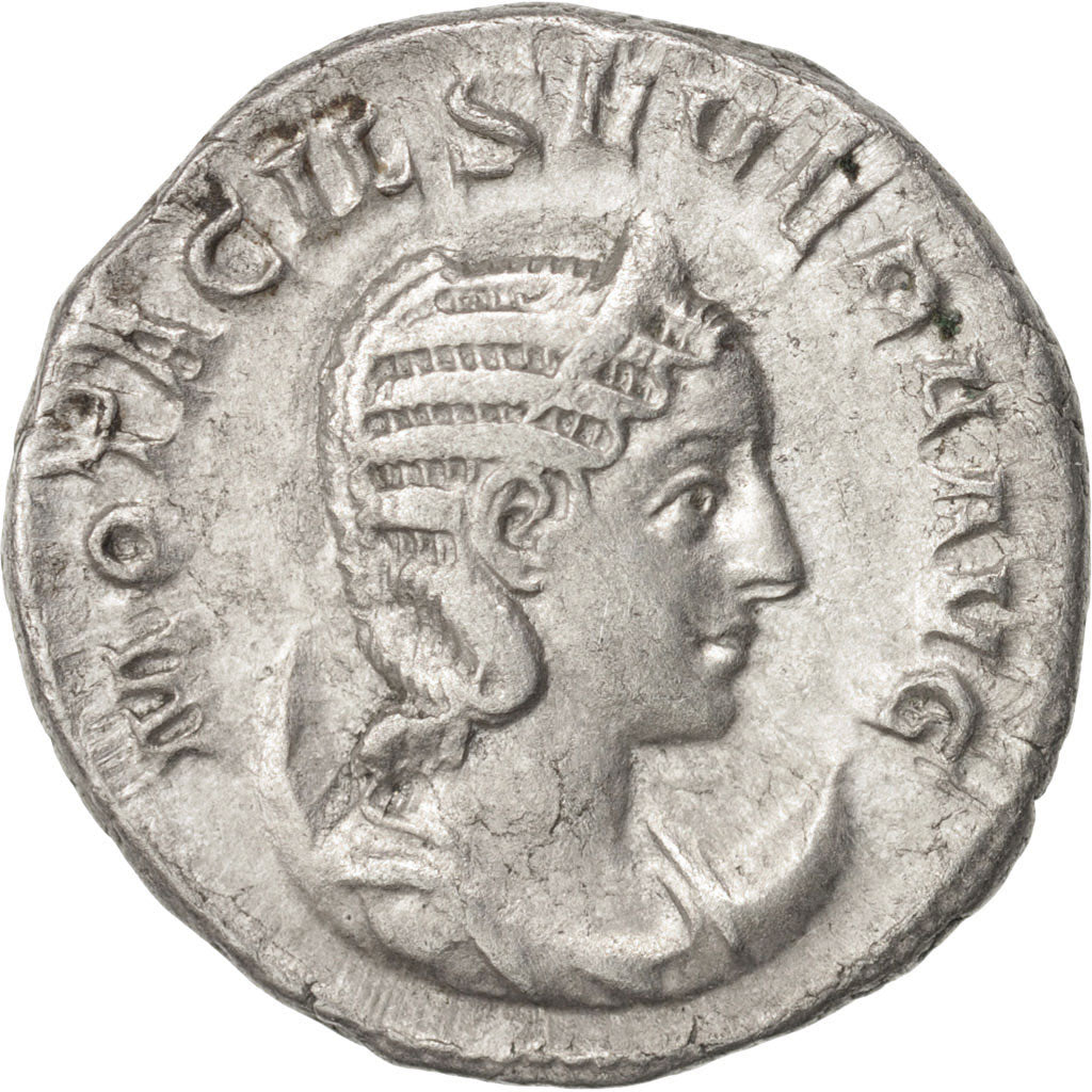Moneta, Otacilia Severa, Antoninianus, 247, Roma, BB+, Biglione, RIC:125c var.