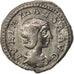 Moneda, Julia Maesa, Denarius, 219, Roma, MBC, Plata, RIC:249