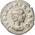 Coin, Julia Maesa, Denarius, 220, Roma, AU(50-53), Silver, RIC:272