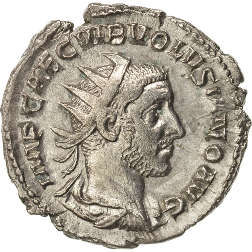 Coin, Volusian, Antoninianus, 252, Roma, AU(50-53), Billon, RIC:187