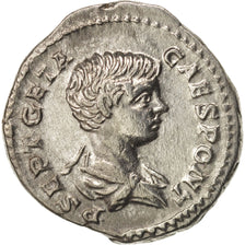Geta, Denarius, 199, Roma, AU(55-58), Silver, RIC:13a