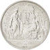 France, Régie des monnaies, History, Medal, 1980, MS(63), Silver, 21mm