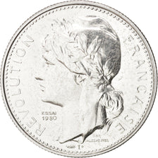 France, Medal, French Fifth Republic, History, 1989, MS(63), Silver