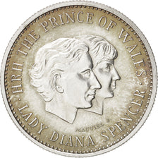 United Kingdom, The Royal Wedding, History, Medal, 1981, MS(63), Silver, 21mm
