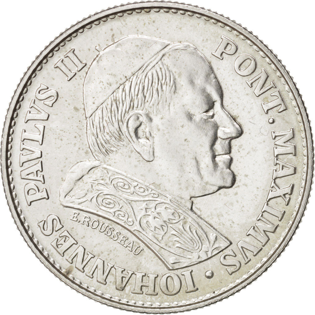 Vatican, Medal, Religions & beliefs, 1980, MS(63), Silver