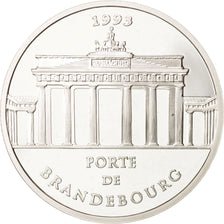 Coin, France, 100 Francs-15 Ecus, 1993, Paris, MS(64), Silver, KM:1031