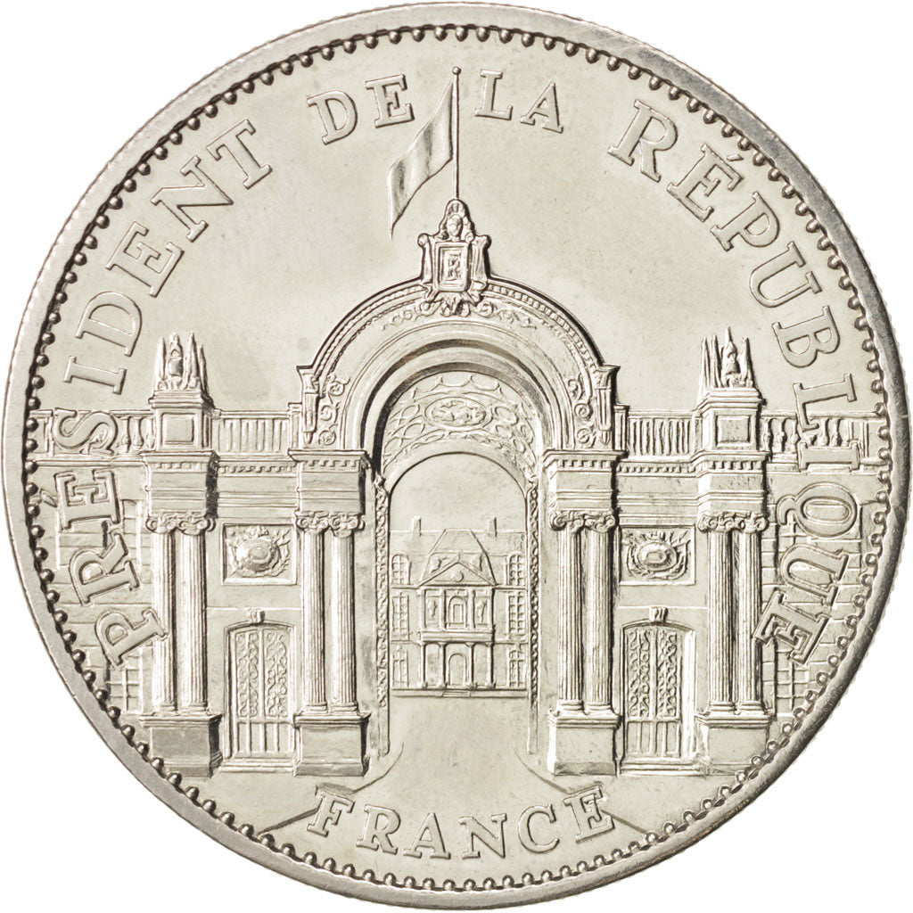 France, Medal, French Fifth Republic, History, 1995, MS(63), Nickel
