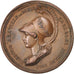 France, Charte, History, Medal, 1830, AU(50-53), Montagny, Bronze, 25