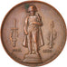 France, Medal, History, 1833, AU(50-53), Bronze